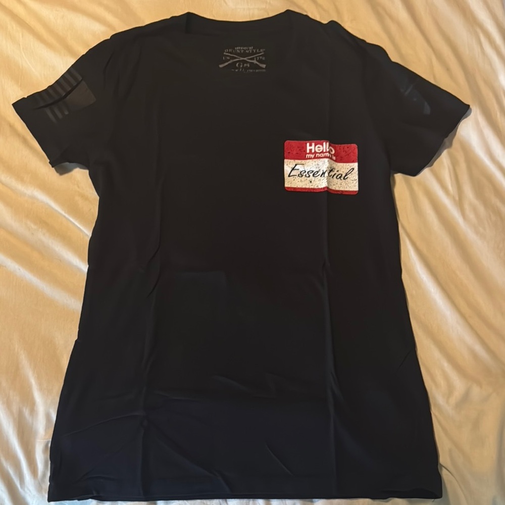 Grunt Style Black Short Sleeve Tee